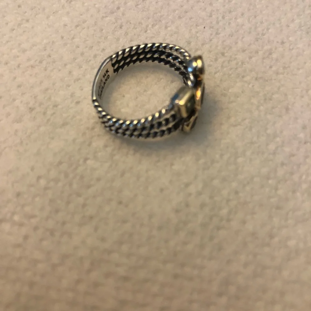 Multi-colored SS ring - Picture 3 of 5